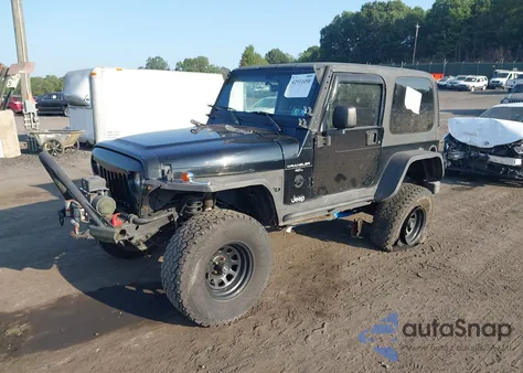 1999 Jeep Wrangler Sahara z USA, uszkodzony, nr VIN 1J4FY49S5XP465951